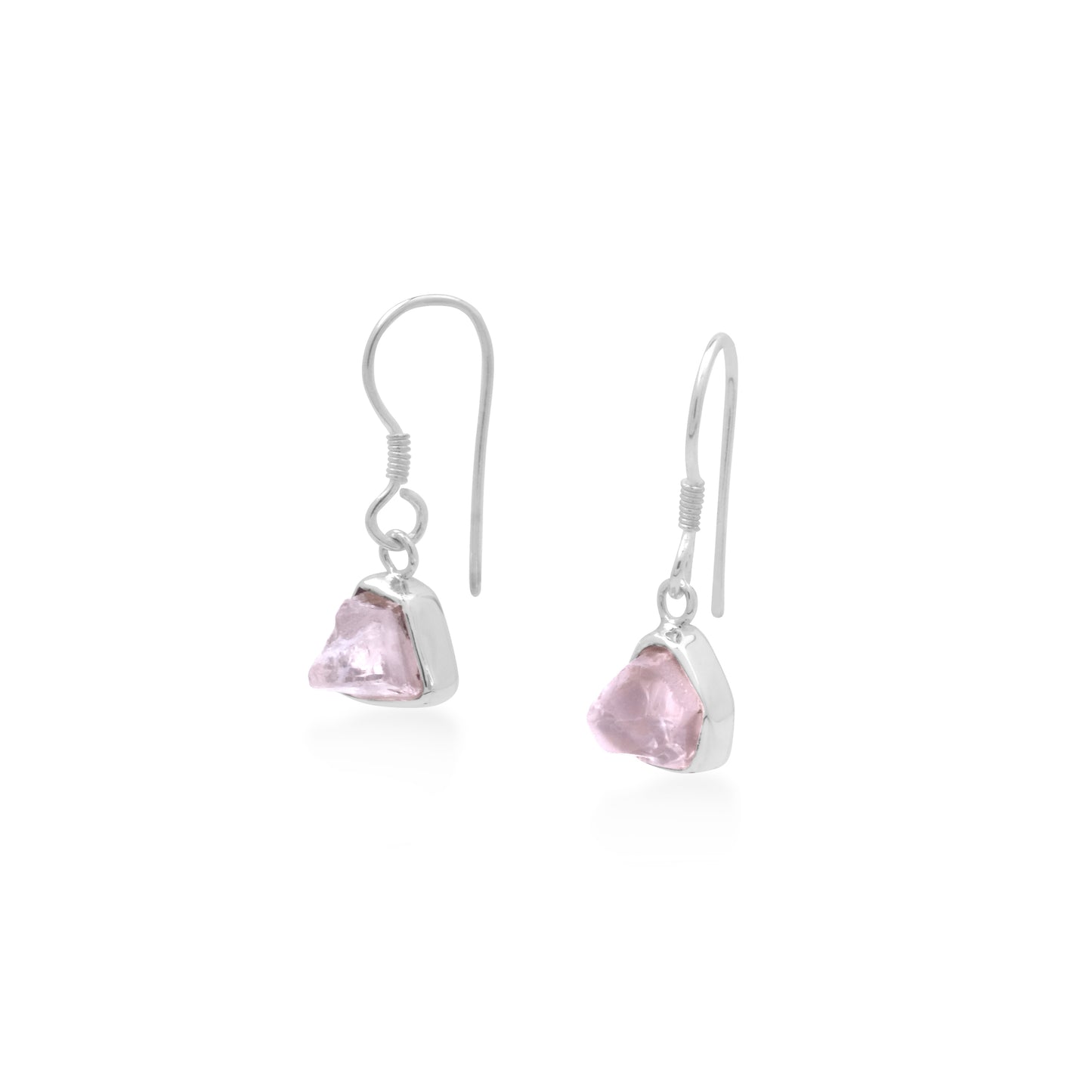 Rose Quartz Stud & drop earrings